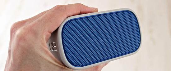 罗技UE巧音天盒便携式蓝牙无线音箱:蓝色