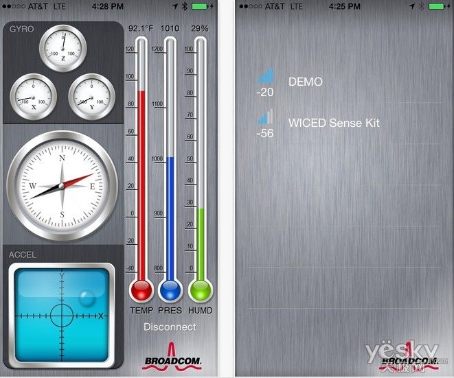 ��ͨ��������WICED Sense APPӦ��չʾ